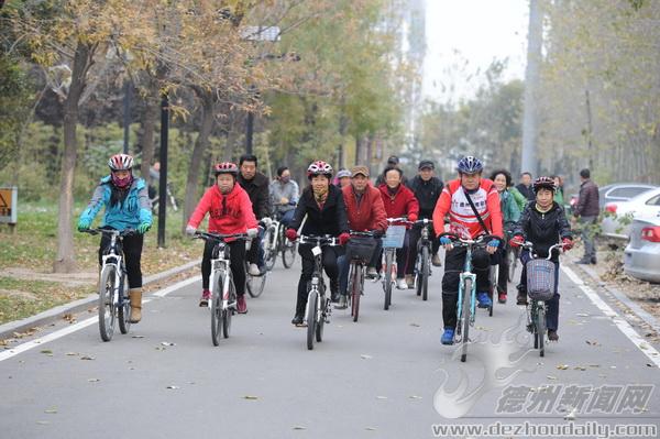 德州初現“自行車運動城”Style 市民爭相參與