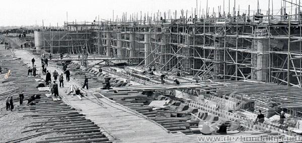 1958年，四女寺水利樞紐開工建設(shè)。